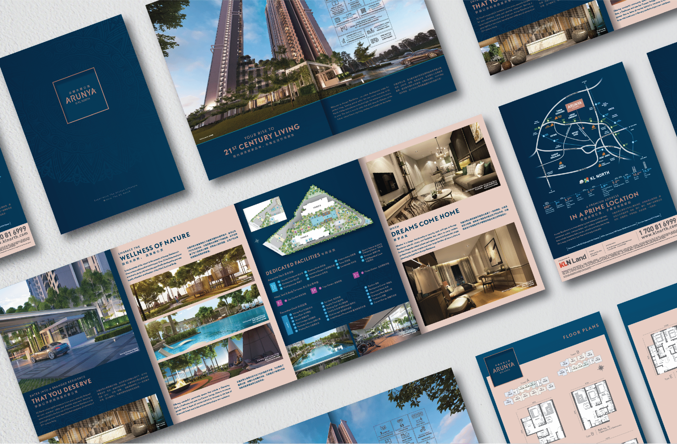 Arunya Residence: Marketing Collateral