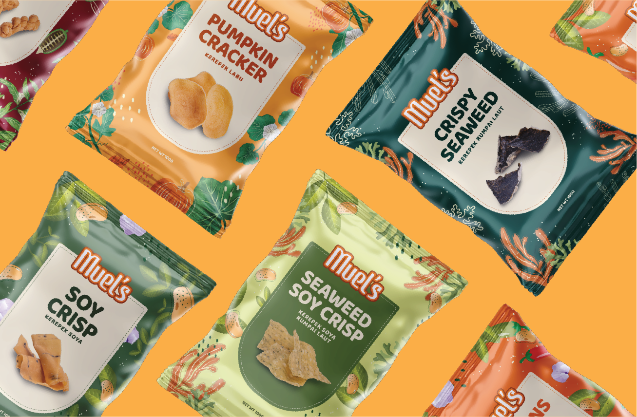 Muel's: Branding · Logo Design · Packaging