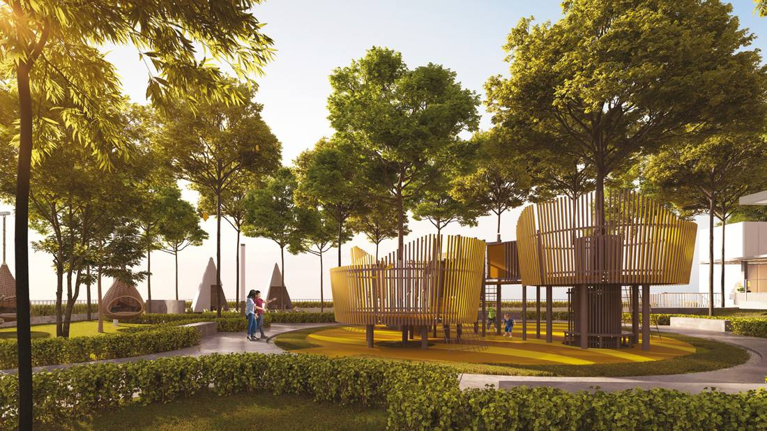 Arunya @ KL North landscaped park