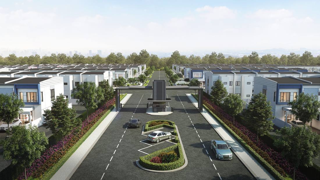 Idaman Amani 3D CGI streetscape