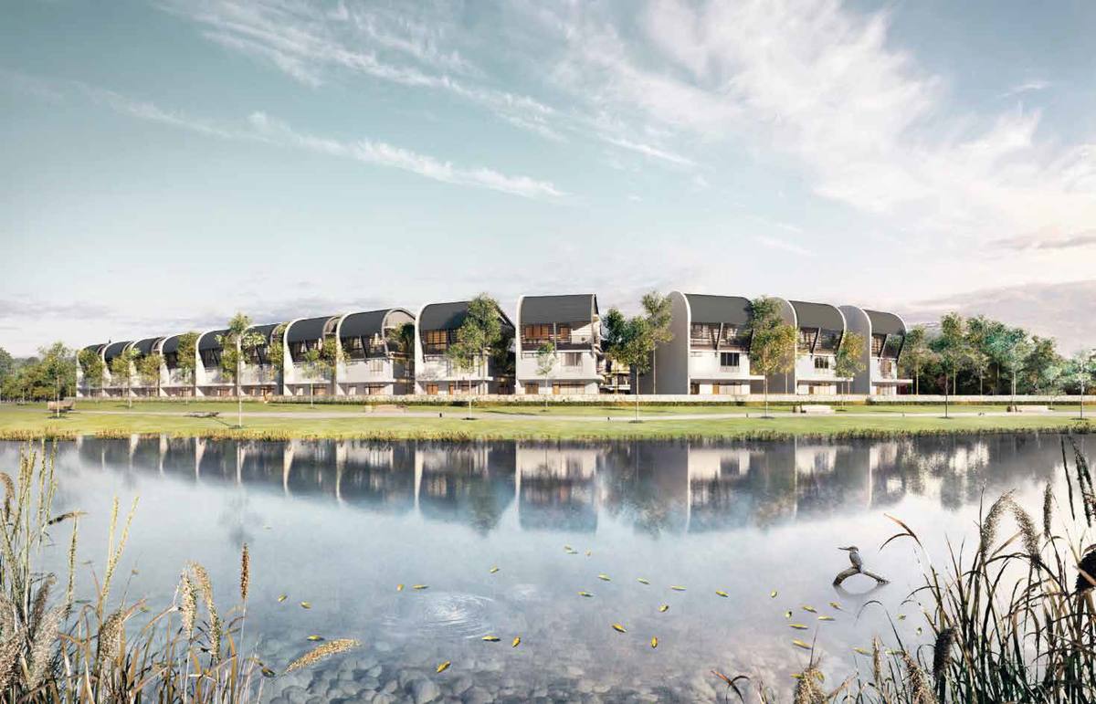 Vidanau lakefront homes in Putrajaya